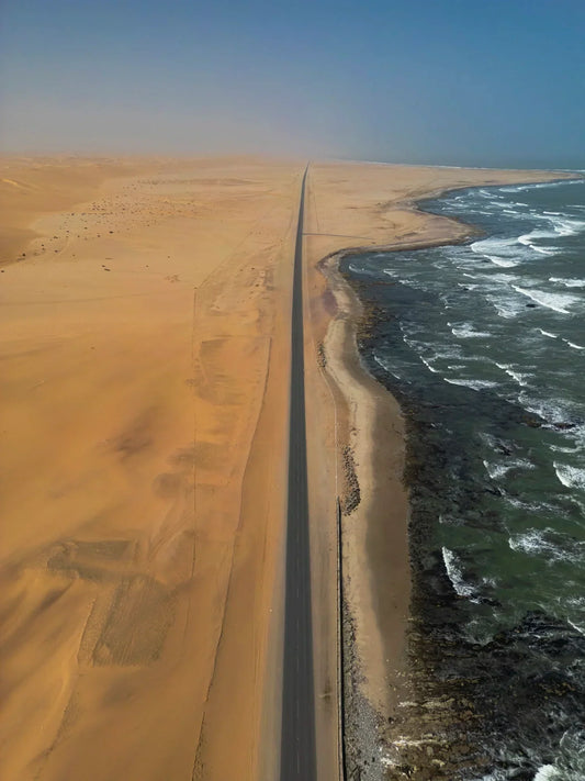 Ocean meets desert